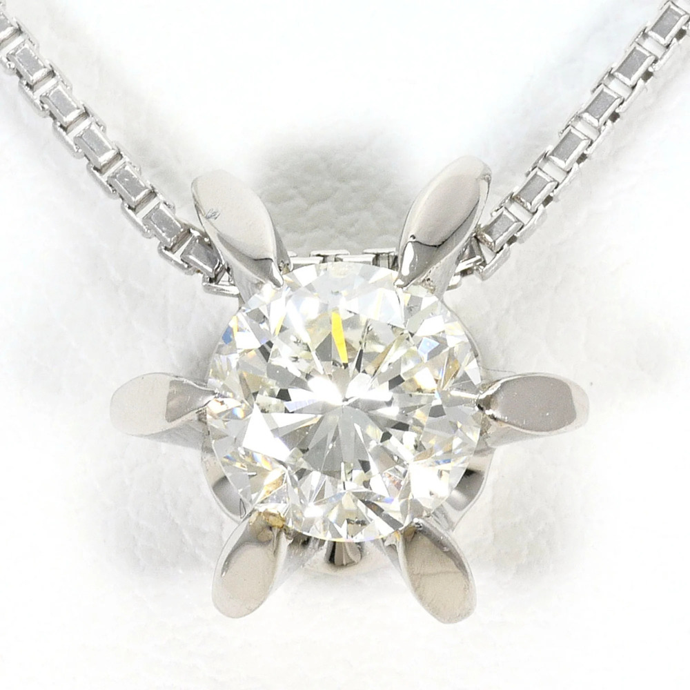 VINTAGE Silver Diamond Necklace